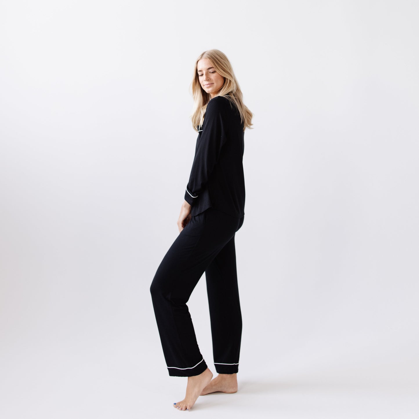 Women's Long Sleeve Bamboo Pajama Set